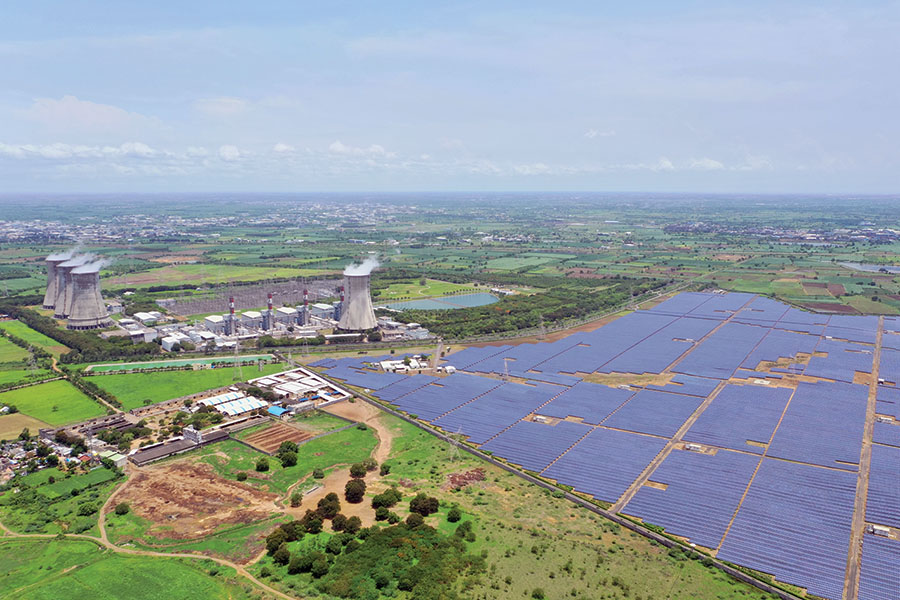 Torrent Power’s Gensu solar power plant in Surat