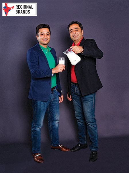 (Left)Jai Agarwal and Anuj Agarwal, MD, CP Milk and Food Products
Image: Vikas Babu for Forbes India
