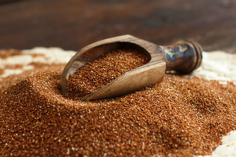 Teff is a gluten-free cereal that has been grown in Ethiopia for 3,000 years.
Image: Shutterstock