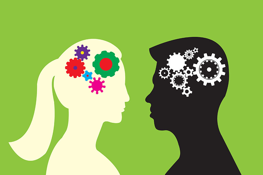 New research explores how just deeply “gender infiltrates the human mind.
Image: Shutterstock