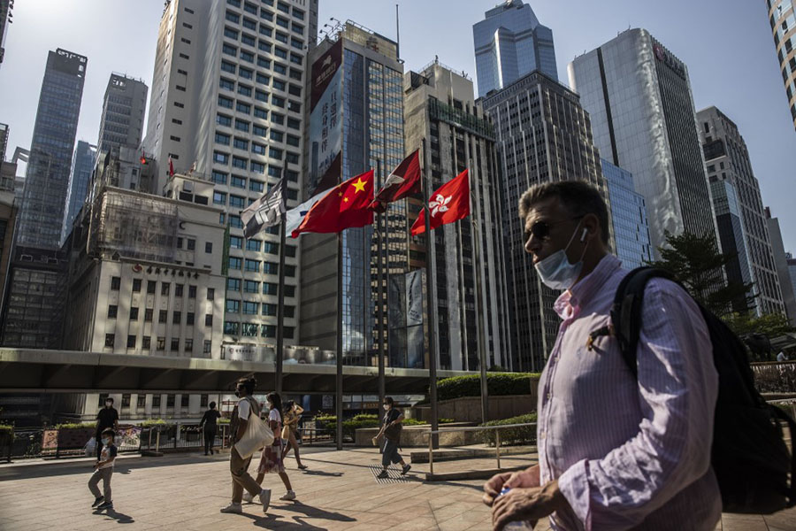 In contrast to mainland China where crypto has been all but banned, Hong Kong is looking to relax regulations and claw back some of the business that has left. Image: Isaac Lawrence / AFP

