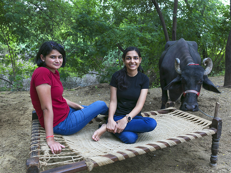 Animall founders Neetu Yadav and Kirti Jangra. Image: Madhu Kapparath  