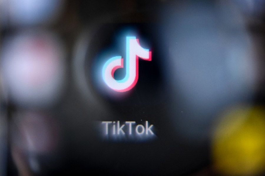 TikTok is serving up misinformation to users searching for news about politics, climate change, Covid-19, the war in Ukraine and more, according to a report released on September 14, 2022. Image: Kirill Kudryavtsev/AFP 


