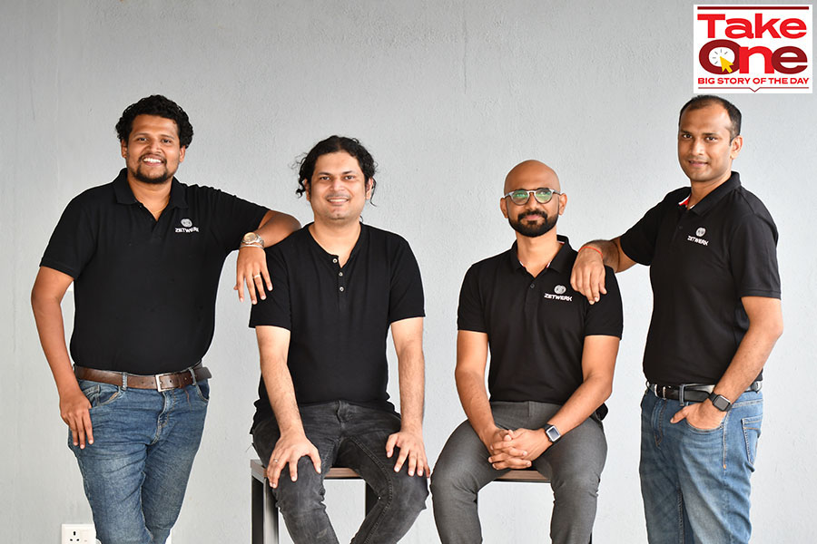 (L-R): Srinath Ramakkrushnan, Amrit Acharya, Rahul Sharma, Vishal Chaudhary

