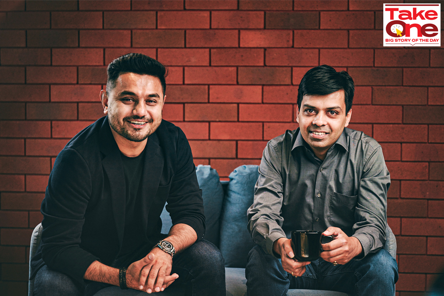 L-R Bhavik Vasa and Amit Srivastava co-founders of GetVantage 