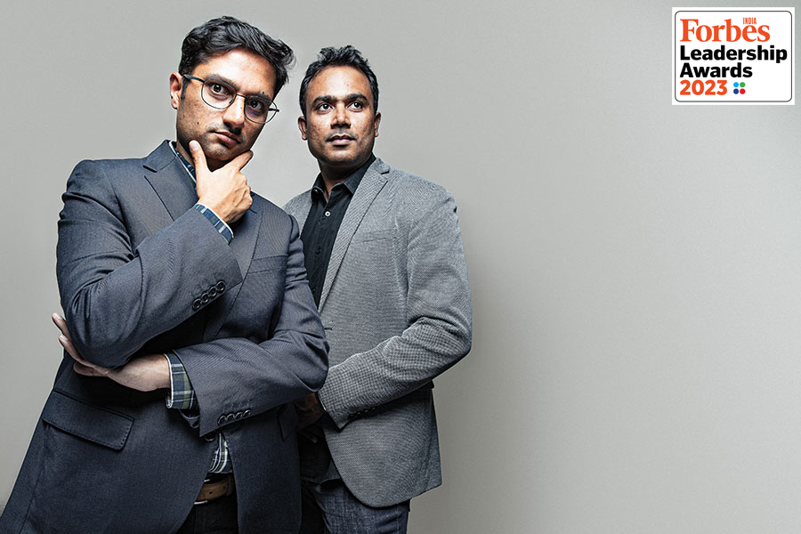 Mani Vajipeyajula, co-founder and CEO (right), and Raj Madangopal, co-founder and COO of Banyan Nation
Image: Madhu Kapparath