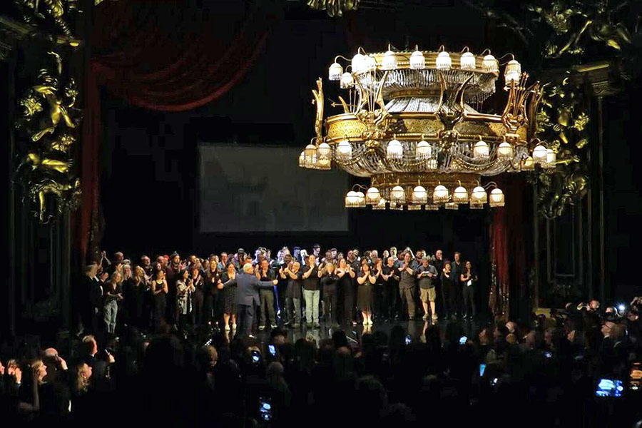 
'Phantom of the Opera' ends record run with final Broadway bow
Image:  Cecilia Sanchez/ AFPTV / AFP 