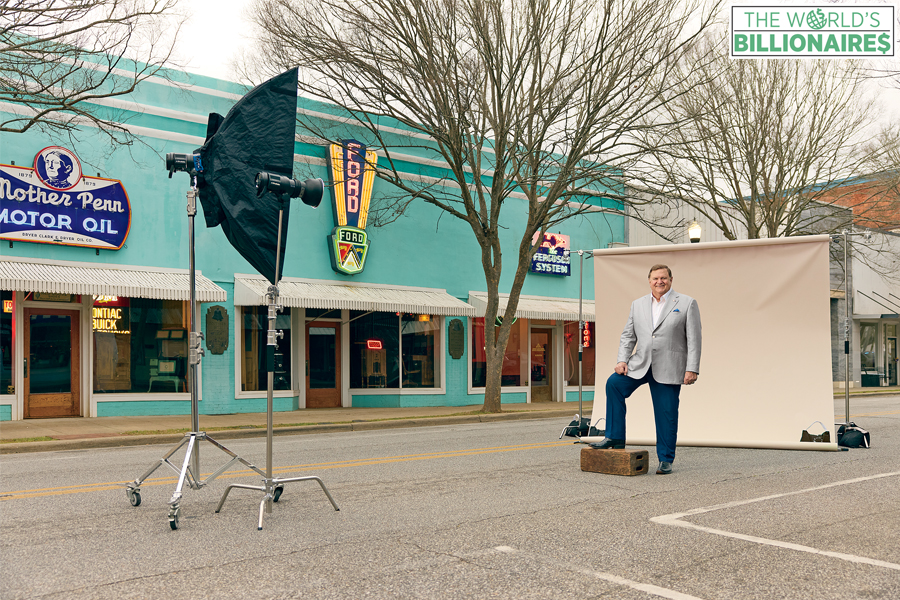 Sweet Home Alabama: Jimmy Rane has restored Abbeville to the way it looked when he was a kid. The Ford storefront is actually a mini-museum filled with antiques befitting its former tenant, Southern Bell Telephone and Telegraph
Image: Mary Beth Koeth for Forbes 