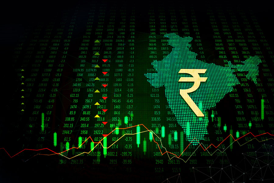 In India's case, a fragile economic growth rate is visible across all four growth engines of the economy—Consumption (C), Investment (I), Government Spending (G) and Net Exports (NX).
Image: Shutterstock