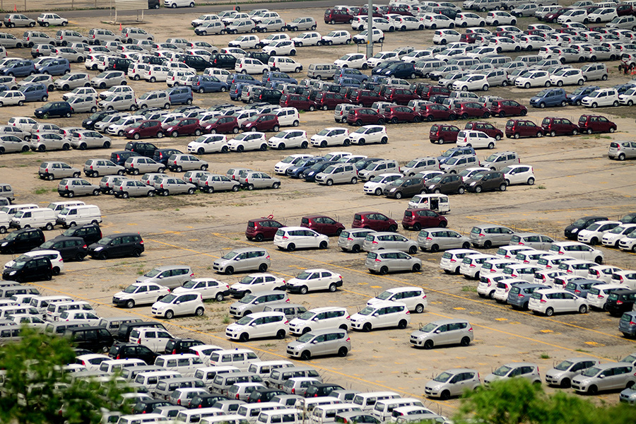 (File photo) Maruti Suzuki's Manesar plant. Image: Pradeep Gaur/Mint via Getty Images