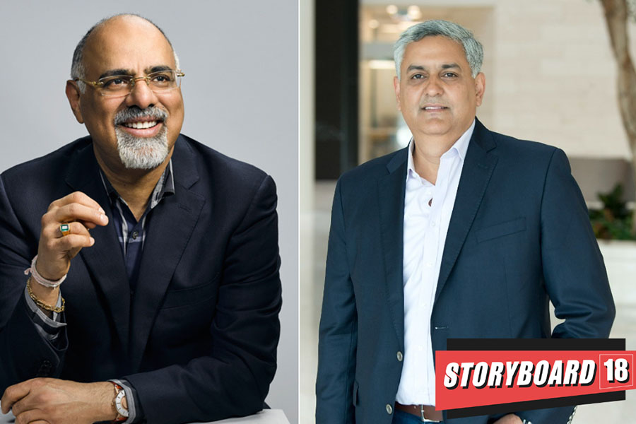 Raja Rajamannar, chief marketing and communications officer and president-healthcare business, Mastercard and Sachin Mehra, chief financial officer, Mastercard. Image: Sourced from Forbes and LinkedIn