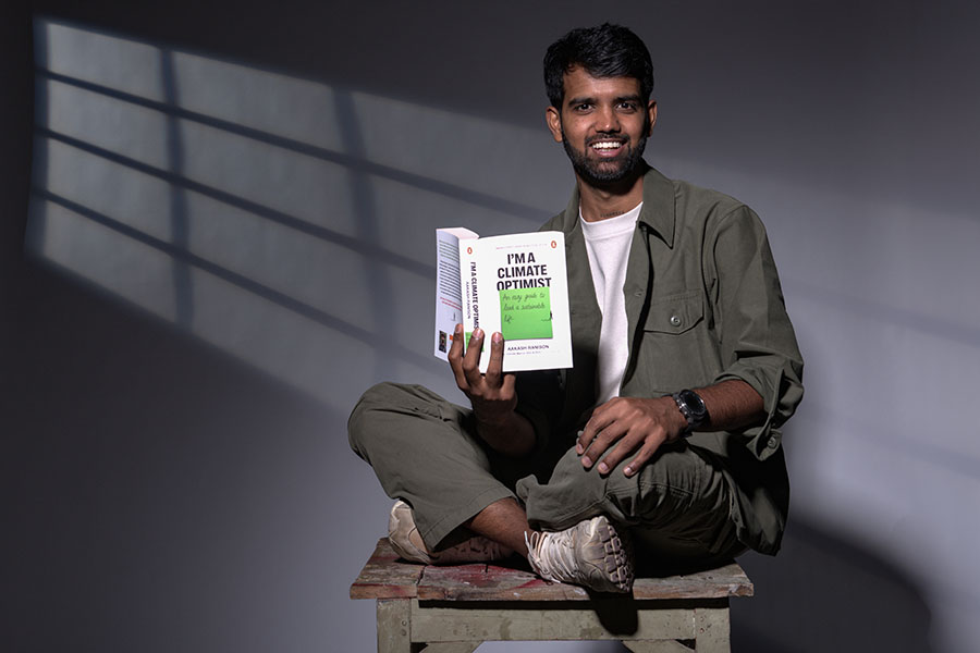 Aakash Ranison, a Digital content creator and climate optimist