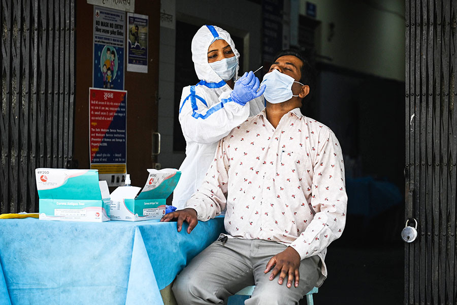 In India, Maharashtra was the first to report cases of the Eris variant in May. Image: Raj K Raj/Hindustan Times via Getty Images
