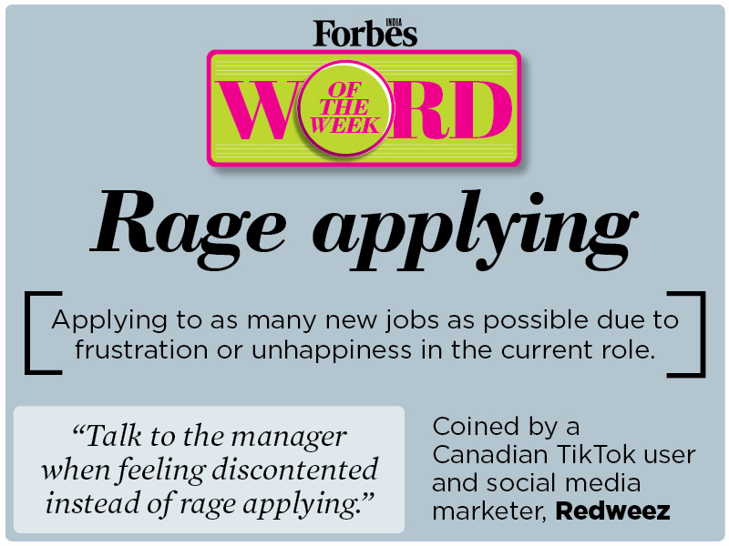 Word of the Week: Rage applying