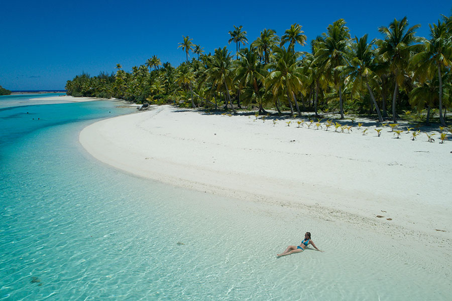 One Foot Island, Cook Islands. Image credit:  Shutterstock