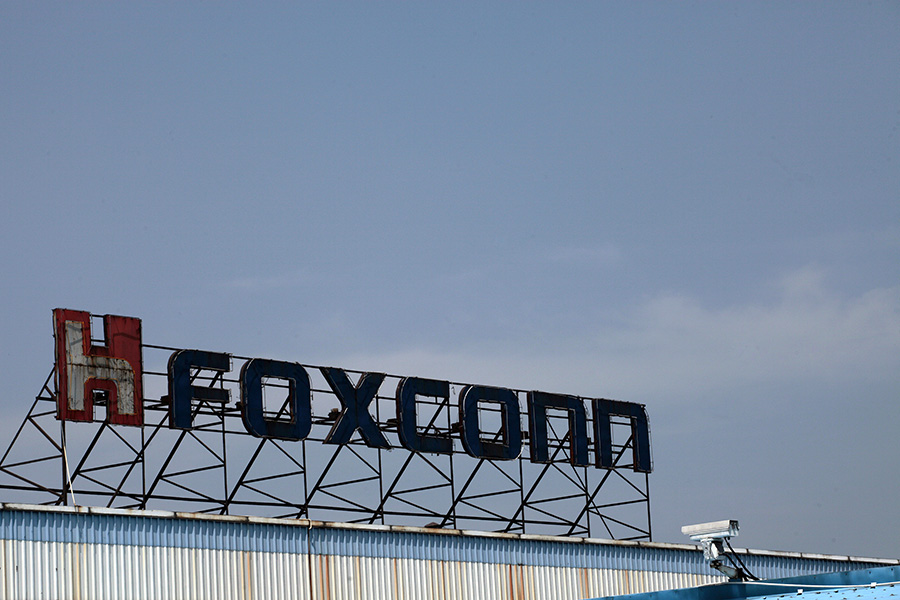 Foxconn is looking at tapping the Indian domestic market as its third global EV base
Image: Tyrone Siu / Reuters