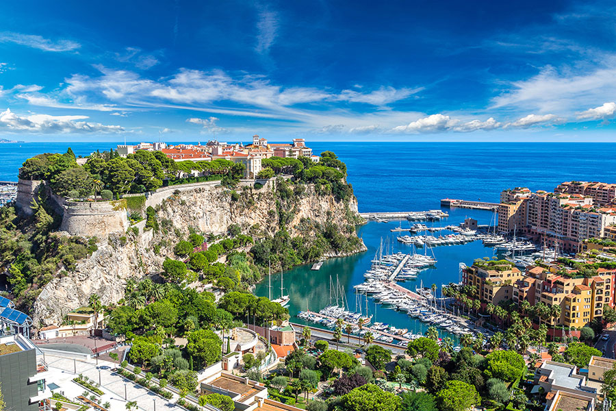 Monaco. Images credit: Shutterstock