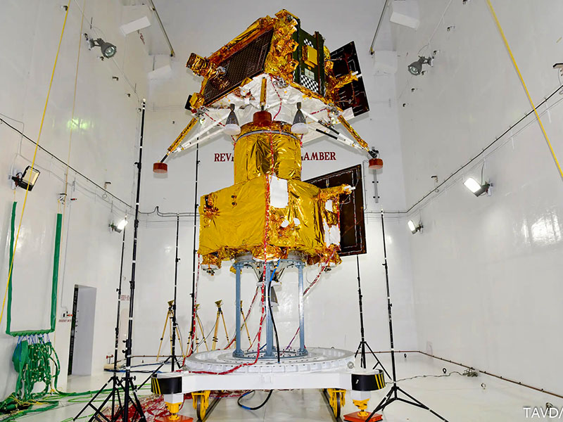 Chandrayaan 3 going through tests, ISRO will attempt a controlled soft landing of the Chandrayaan-3 lander module, holding a rover, at 5:45 pm. Image: Courtesy ISRO