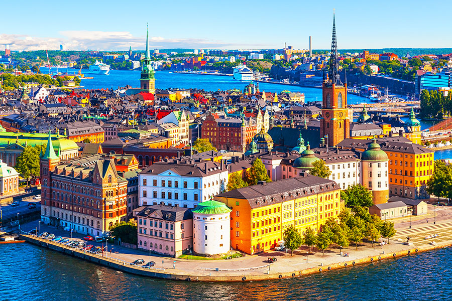 Sweden . Image credit: Shutterstock