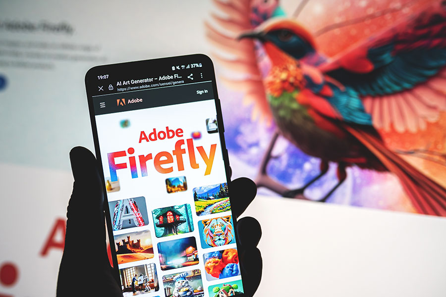 Adobe, the giant company in the creativity software space—well known for software like Photoshop and Illustrator–that’s also gobbling up competitors like Figma, released Firefly earlier this year.
Image: Shutterestock