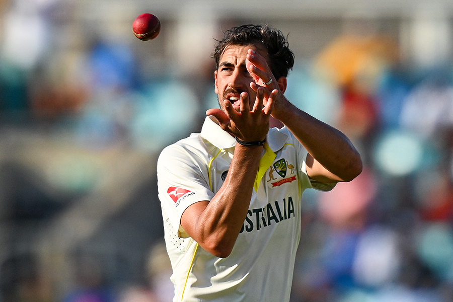 Australian pacer Mitchell Starc, bought by KKR, was the most expensive player for Rs. 24.75 crore
Image: Glyn KIRK / AFP