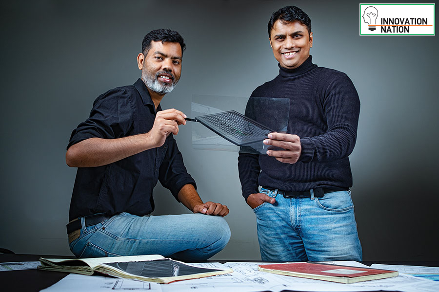 Apoorv Shaligram  (left) and Uttam Sen, co-founders, e-Trnl Energy
Image: Nishant Ratnakar for Forbes India