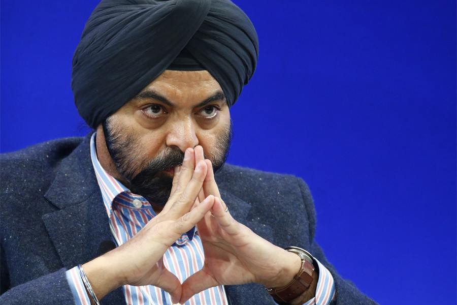 Indian American executive Ajay Banga has been nominated by US President Joe Biden to head the World Bank. Image: Ruben Sprich / Reuters