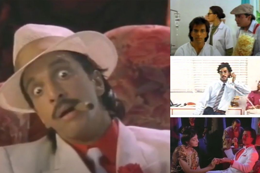 What remains lesser known about the versatile actor, Javed Jafferi, is that he also scripted some ads, including the ones for Maggi's sauce. Image: Stills from his ads

