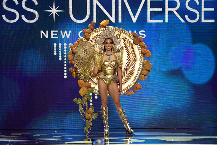 Miss El Salvador, Alexjandra Guajardo Sada walks onstage during the 71st Miss Universe Competition National Costume show at New Orleans Morial Convention Center on January 11, 2023 in New Orleans, Louisiana. Image: Josh Brasted/Getty Images
