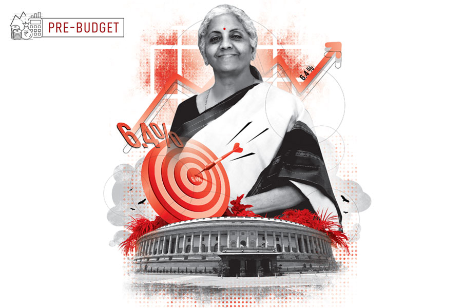 In such times of financial tightening and record-high levels of inflation, amid rising geopolitical uncertainty, India is being seen as a bright spot and the fastest growing major economy. It is against this backdrop that Minister of Finance Nirmala Sitharaman will roll out Budget 2023
Photo Illustration: Chaitanya Dinesh Surpur