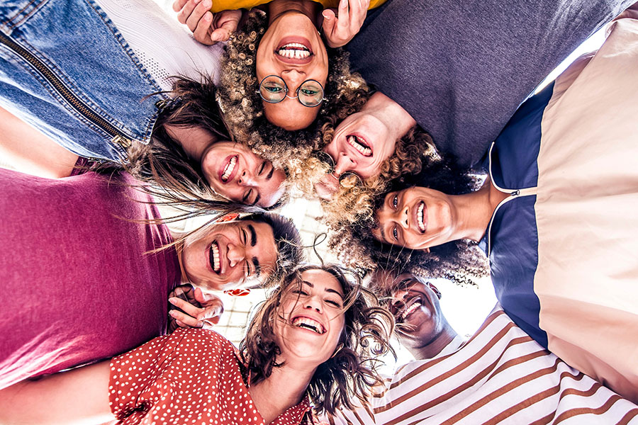 To a lesser extent, social portfolio diversity also had a measurable effect on overall health and positive emotions as well.
Image: Shutterstock