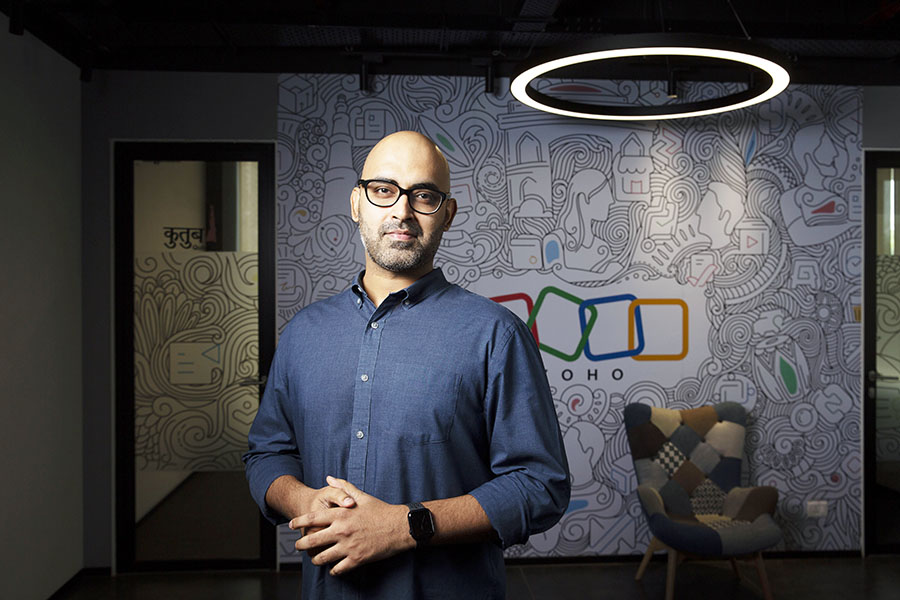 Praval Singh, VP for marketing and customer experience at Zoho
Image: Madhu Kapparath