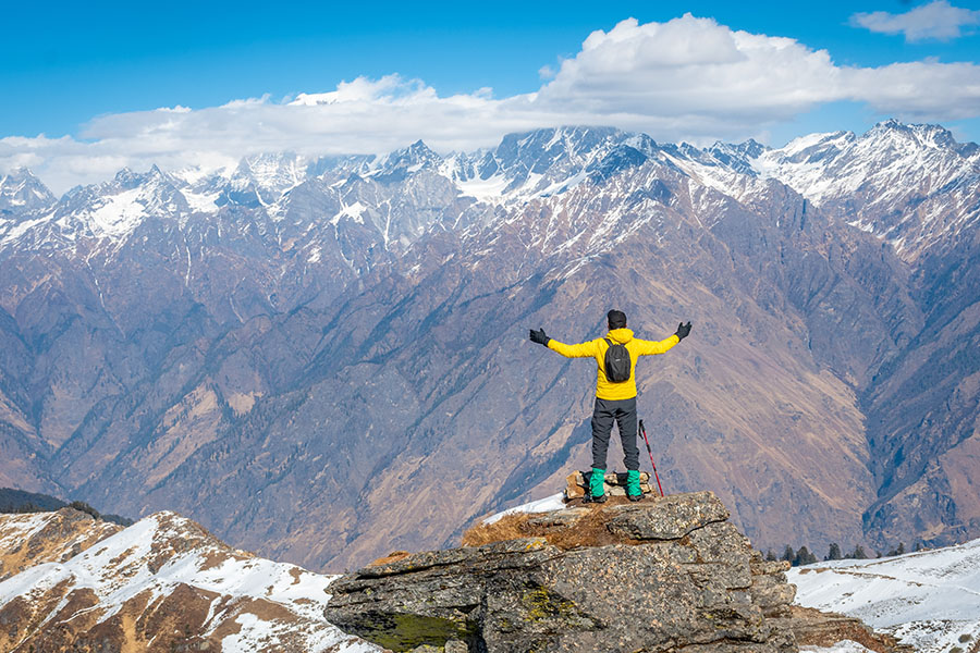 In 2023, most respondents will plan an adventurous holiday, followed by a vacation in the mountains, according to the ACKO-YouGov survey. Image: Shutterstock 