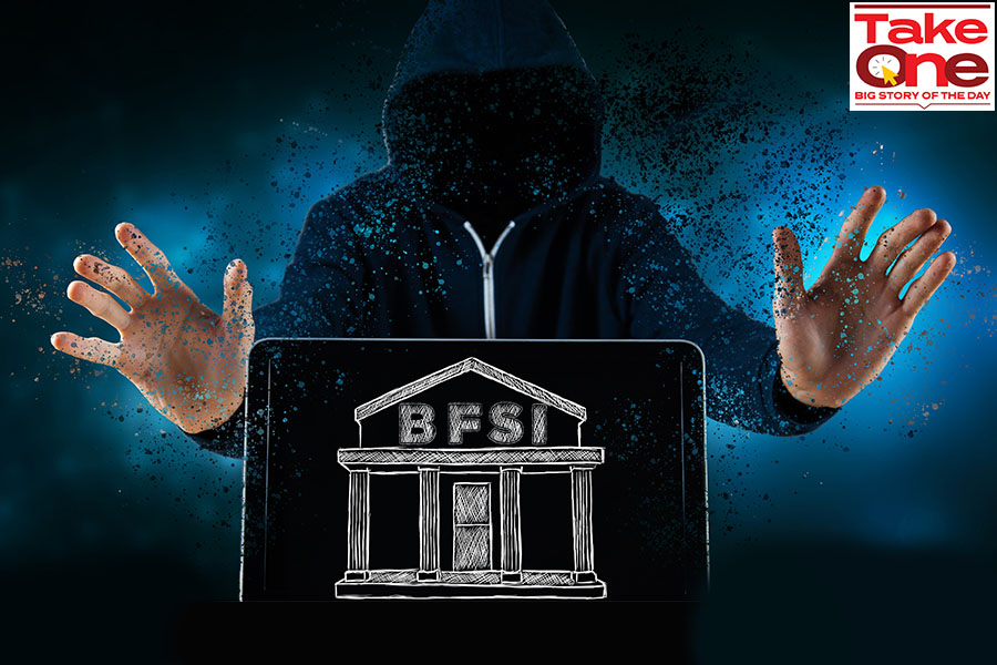 For a long time, the Banking, financial services and insurance (BFSI) sector has been the chosen target for hackers. Imaging credits: Sushil Mhatre