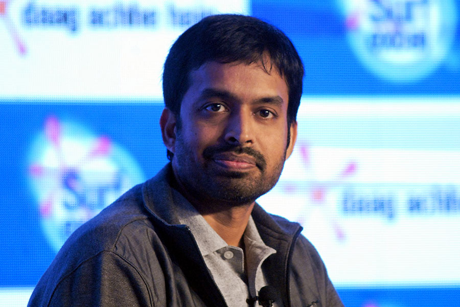 Pullela Gopichand, chief national coach, Indian National Badminton Team. Image: AFP

