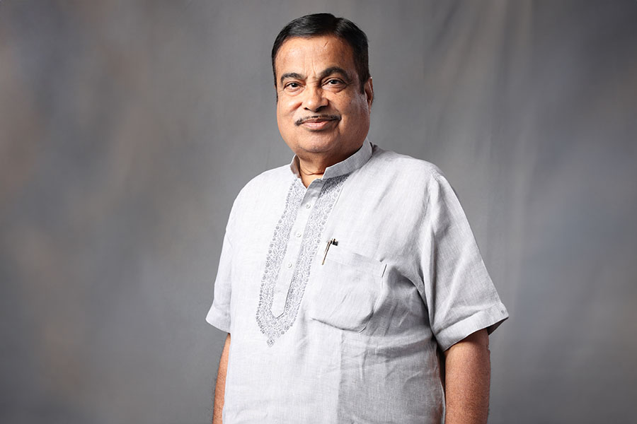 Union Minister of Road Transport and Highways Nitin Gadkari. Image: Mexy Xavier 