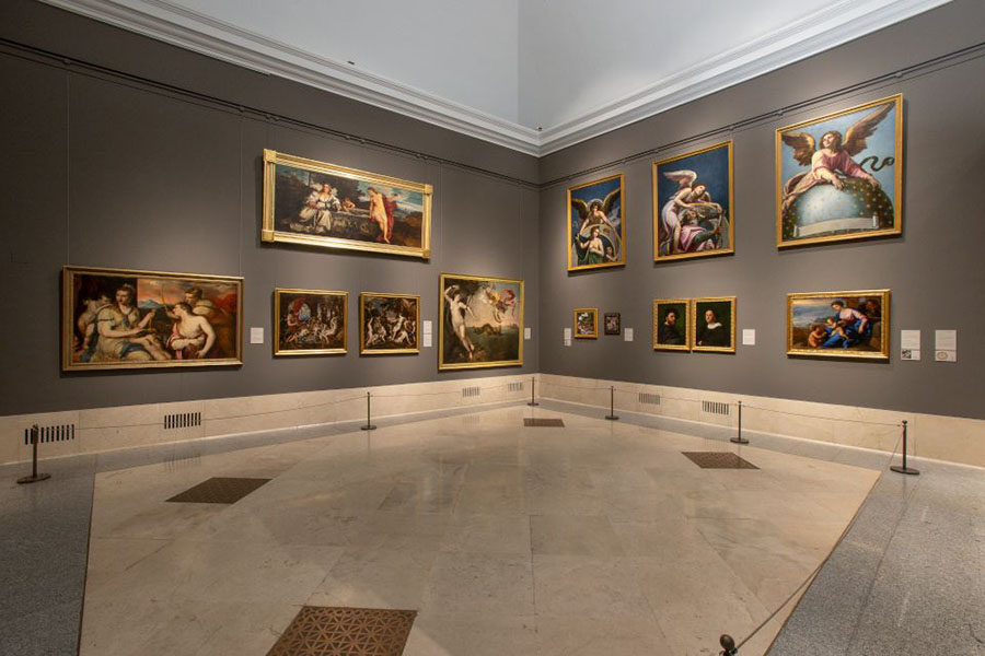 
The Prado's new permanent exhibition room in the Villanueva building celebrates the art of copying.
Image: Museo Nacional del Prado 