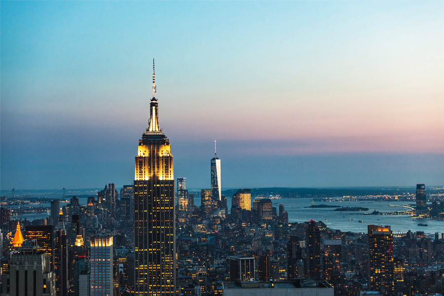 Empire State Building in New York City, United States. Image credit: Shutterstock.