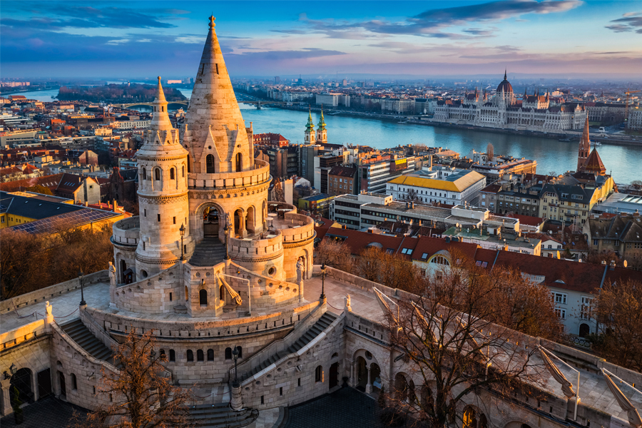 Halaszb¬Astya in Budapest, Hungary. Image credit: Shutterstock.