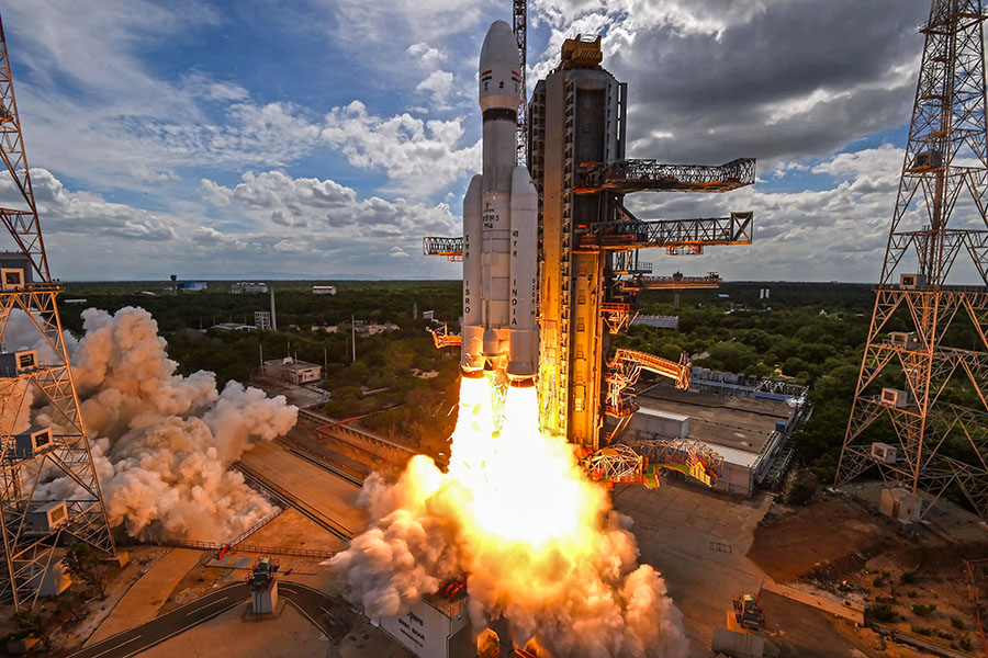 Over the last two decades, India has launched 381 satellites for 34 countries, making it a preferred destination for satellite launches worldwide Image: Courtesy ISRO