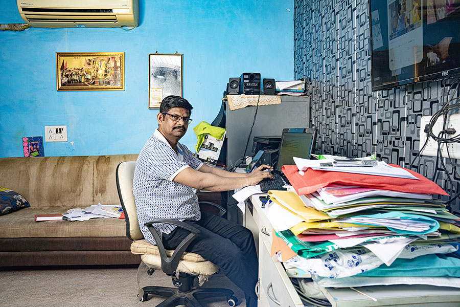 Sayed Sajid Ali owns three properties in Dharavi and is concerned about running into losses because no space will be provided for the extra floors. Image: Mexy Xavier