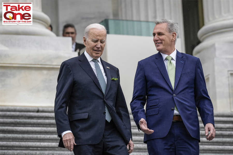 US President Joe Biden urged the Senate to pass the bill as quickly as possible.
Image: Drew Angerer/Getty Images
