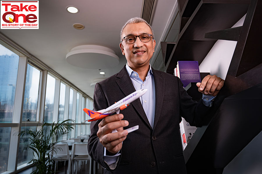 Vinay Dube, CEO and co-founder, Akasa Air; Image: Mexy Xavier