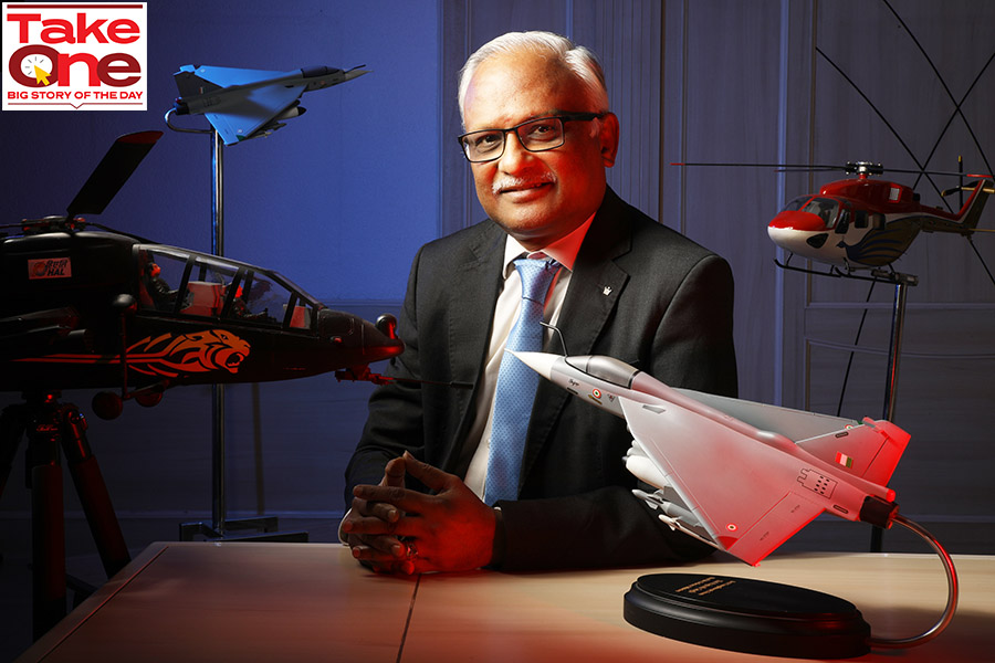 C B Ananthakrishnan, Chairman, Hindustan Aeronautics Limited
Image: Selvaprakash Lakshmanan for Forbes India