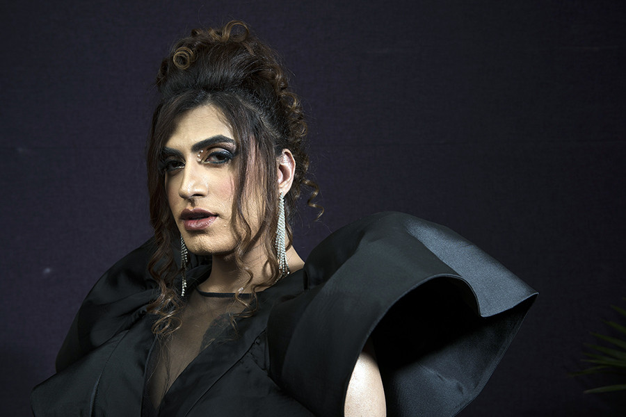 Sushant Divgikar, or Rani KoHEnur, actor, drag artist and LGBTQIA+ activist. Image: Mexy Xavier