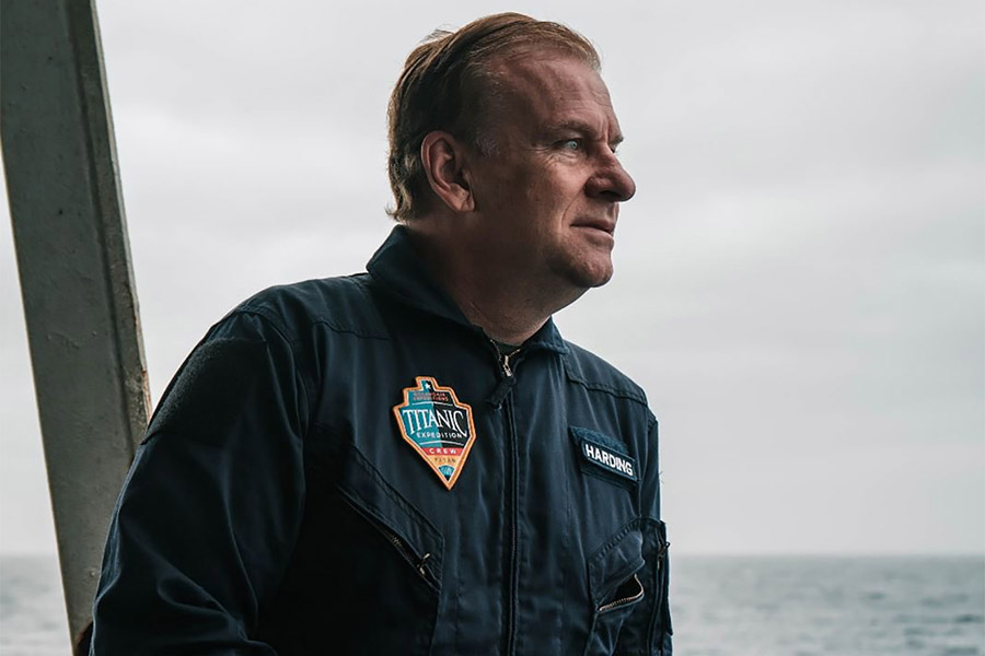 Capt. Jamie Frederick of the U.S. Coast Guard gives an update on the search. efforts for five people aboard the missing submersible, approximately 900 miles off Cape Cod, on June 20, 2023 in Boston, Massachusetts. Image: Scott Eisen/Getty Images