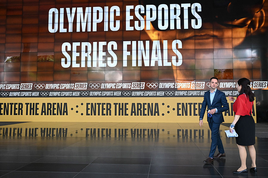 Many long-time backers of big-money digital contests, which are edging their way towards elite-level recognition, are puzzled by the choice of games at the inaugural Olympics Esports Week that kicks off in Singapore on Thursday. Image: Roslan Rahman/ AFP
