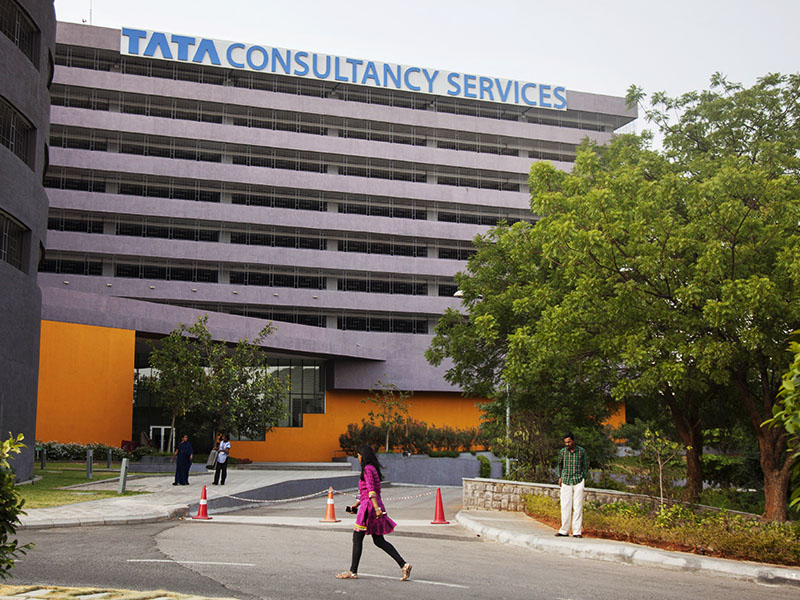 Tata Consultancy Services has bagged a <img.9 billion deal from UK-based National Employment Savings Trust (Nest) to digitally transform its scheme.Image: Namas Bhojani/Bloomberg via Getty Images