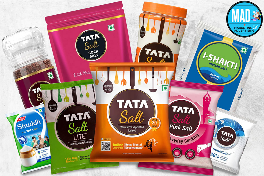 Tata Salt has sprinkled its product and marketing strategy by rolling out close to a dozen variants.