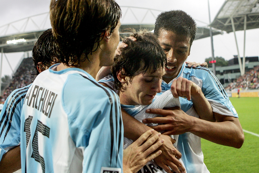 Messi was just 18 years old and proved his worth to the world, scoring two penalties in the final to secure a 2-1 victory over Nigeria on July 2, 2005, in Utrecht, Netherlands and with it the U-20 World Cup trophy.